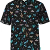 Tipsy Elves Men's Midnight Fiesta Hawaiian Shirt